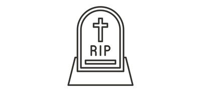 Image for Funeral Death Gravestone Cricut SVG Design