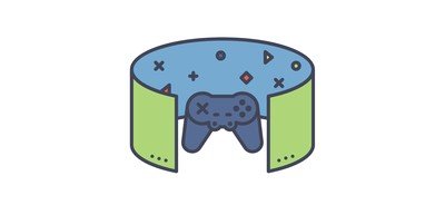 Image for Free Gaming Oculus Game Cricut SVG Design