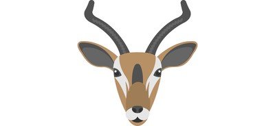 Image for Brown Gazelle Face Cricut SVG Design