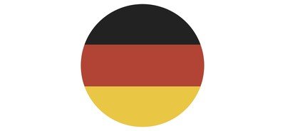 Image for Germany Flag Circle Cricut SVG Design