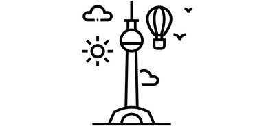 Image for Germany Germany Tower Germany Landmark Cricut SVG Design