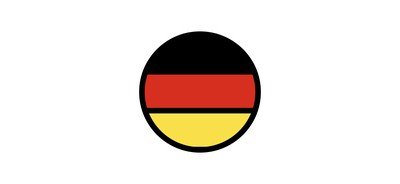 Image for Germany Country Flag Flag Cricut SVG Design