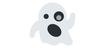 Image for Free Ghost Creature Face Cricut SVG Design