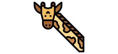 Image for Giraffe Zoo Safari Cricut SVG Design