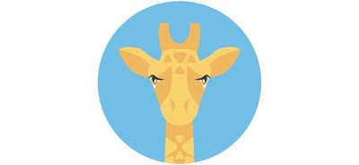 Image for Giraffe Camelopard Animal Cricut SVG Design