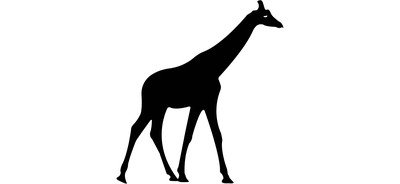 Image for Animal Giraffe Wild Animal Cricut SVG Design