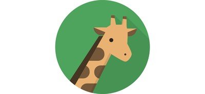 Image for Giraffe Animal Herbivores Cricut SVG Design