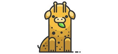 Image for Giraffe Animal Cricut SVG Design