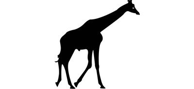 Image for Animal Giraffe Wild Animal Cricut SVG Design