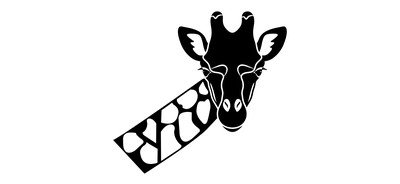 Image for Giraffe Head Mammalia Cricut SVG Design