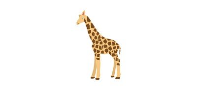 Image for Giraffe Animal Wildlife Cricut SVG Design