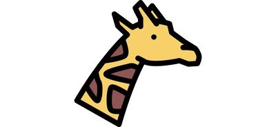 Image for Giraffe Pet Animal Cricut SVG Design