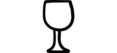 Image for Glass Drink Glass Wine Glass Cricut SVG Design