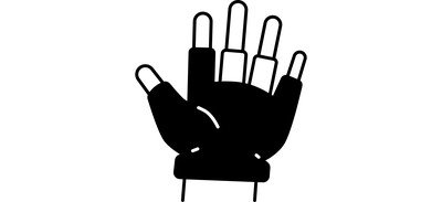 Image for Glove Biking Hand Cricut SVG Design