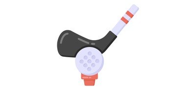 Image for Golf Hit Golf Golf Tee Cricut SVG Design