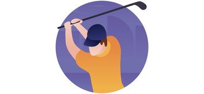 Image for Golf Olympics Game Golf Tournament Cricut SVG Design