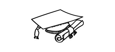 Image for Graduation Mortarboard Degree Cricut SVG Design