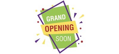 Image for Grand Opening Soon Opening Soon Logo Opening Soon Badge Cricut SVG Design