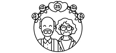 Image for Grandparents Grandfather Grandmother Cricut SVG Design