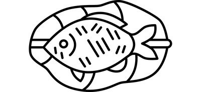 Image for Grilled Fish Food Cricut SVG Design