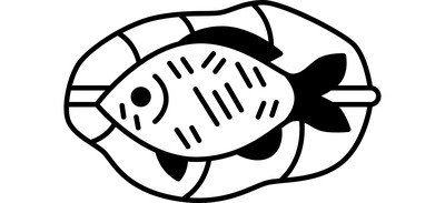 Grilled Fish Food Cricut SVG Design