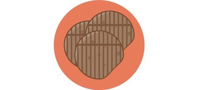 Image for Grilled Ham Food Cricut SVG Design