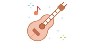 Image for Guitar Music Flamenco Cricut SVG Design