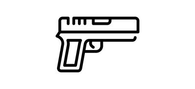 Image for Gun Pistol Weapon Cricut SVG Design