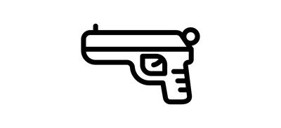 Image for Gun Pistol Weapon Cricut SVG Design