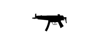 Image for Free Gun Mp Military Cricut SVG Design