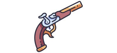 Image for Gun Pirate Weapon Cricut SVG Design