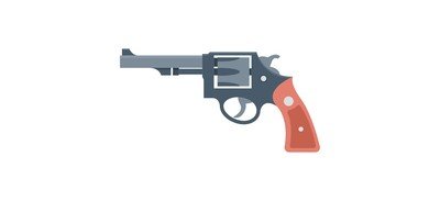 Image for Gun Handgun Pistol Cricut SVG Design