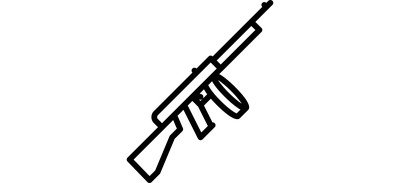 Image for Tommy Machine Gun Cricut SVG Design