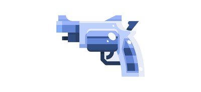 Image for Gun Pistol Weapon Cricut SVG Design