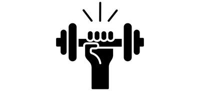 Image for Gym Exercise Barbell Cricut SVG Design