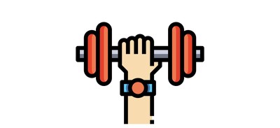 Image for Gym Exercise Dumbbell Cricut SVG Design