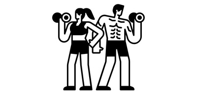 Image for Gym Exercise Healthy Cricut SVG Design