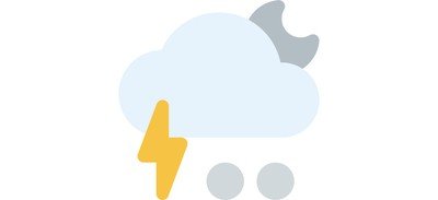 Image for Rainy Thunder Hail Cricut SVG Design