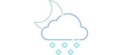 Image for Hail Ice Cloudy Cricut SVG Design