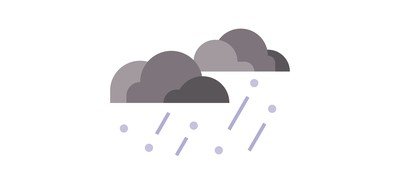 Image for Hail Snow Cloud Cricut SVG Design