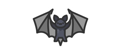 Image for Free Halloween Bat  Cricut SVG Design