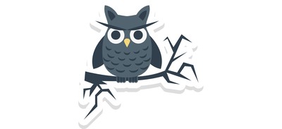 Image for Halloween Owl Scary Dreadful Cricut SVG Design