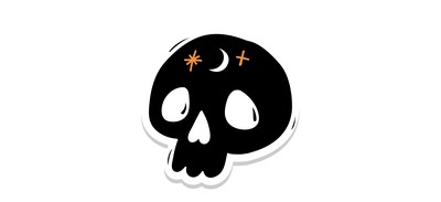 Image for Halloween Skull Skull Halloween Cricut SVG Design