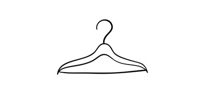 Image for Hanger Cloth Hanger Coat Hanger Cricut SVG Design