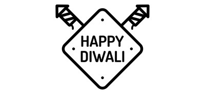 Image for Free Happy Diwali Sign  Cricut SVG Design