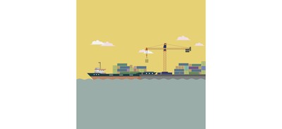 Image for Harbor Ship Background Cricut SVG Design