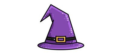 Image for Hat Halloween Witch Cricut SVG Design