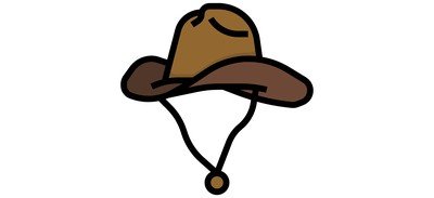 Image for Hat Cowboy Western Cowboy Cricut SVG Design