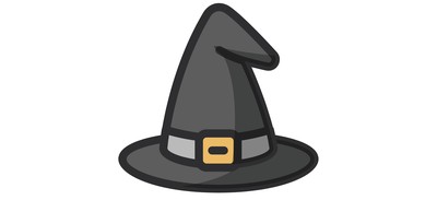 Image for Free Hat Halloween Witch Cricut SVG Design