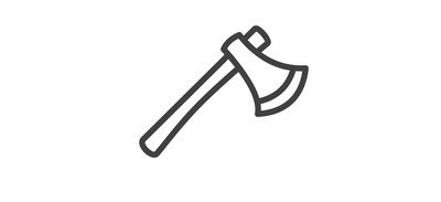 Image for Hatchet Hand Ax Axe Cricut SVG Design